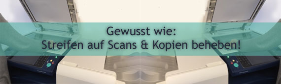 Wie Sie Streifen auf Ihren Scans oder Kopien beheben
