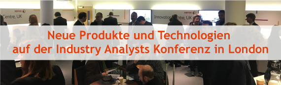 Xerox stellt neue Produkte und Technologien zum Launch von ConnectKey 2017 in London vor