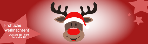 Die e-dox AG wünscht frohe Weihnachten!